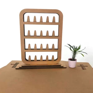 Moderno espositore per anelli vuoto