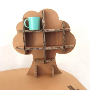 albero espositore da banco con mensole