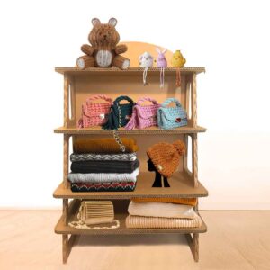 cardboard display shelves