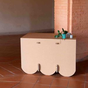 cardboard table stand